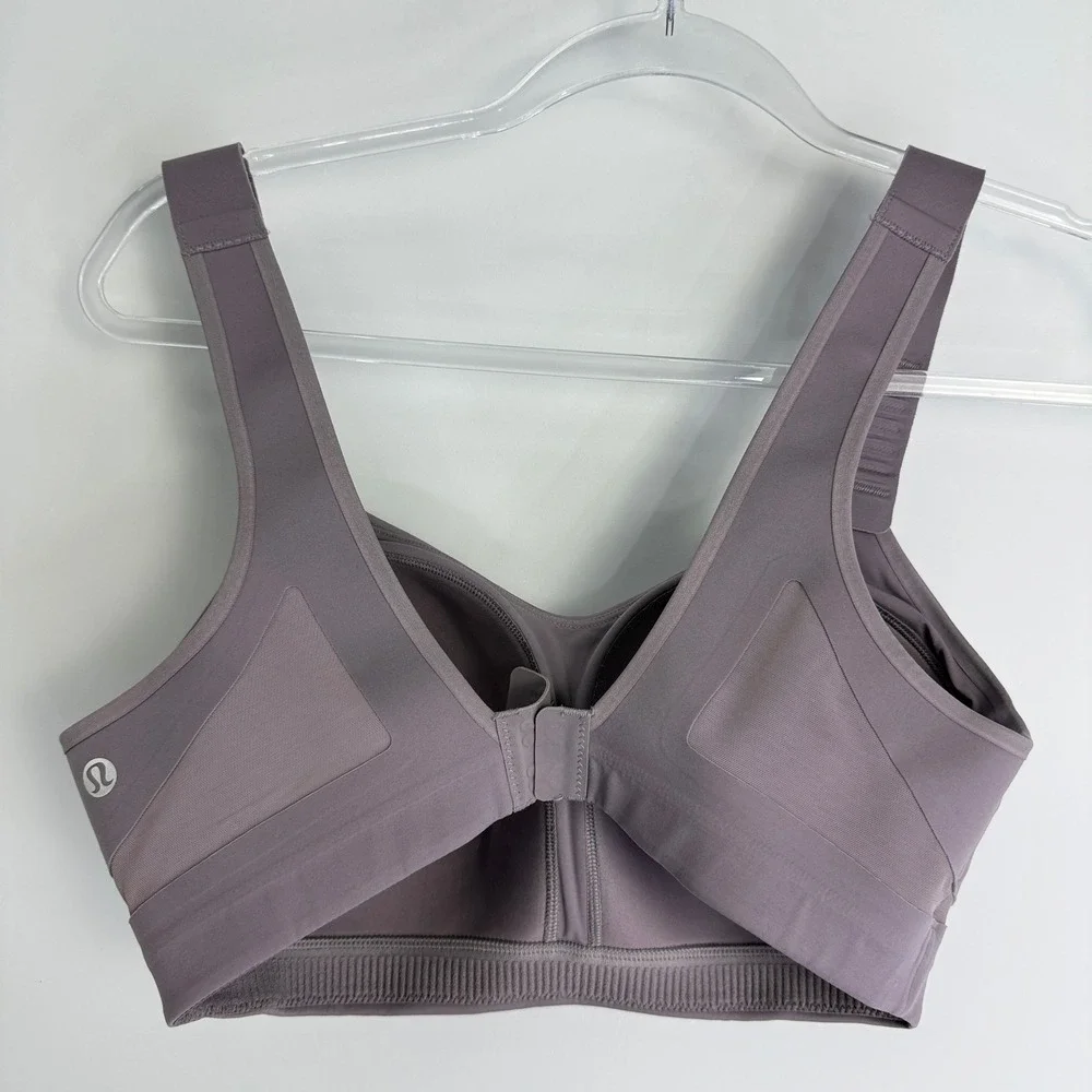 Lululemon Swift Speed Bra Womens 34DD Lunar Rock High Support W2BW5S Purple